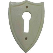 Forat de pany d'os blanc
